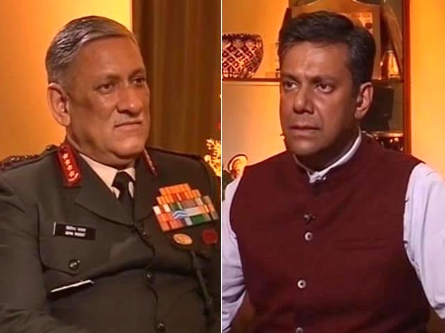 More Surgical Strikes Against Pak Possible, Says Army Chief Rawat to NDTV