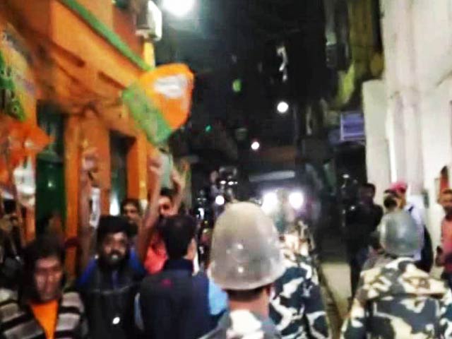 BJP Leader's House Bombed Allegedly By Trinamool Workers