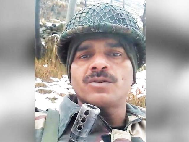 बीएसएफ जवान ने बयां किया दर्द, वीडियो वायरल