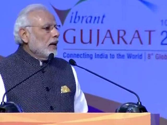 Video : 'Our Strength Is Depth Of Democracy', Says PM At Vibrant Gujarat Summit