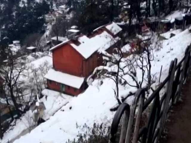 Video : Shimla Facing Disrupted Electricity, Water Supply After Welcome Snowfall