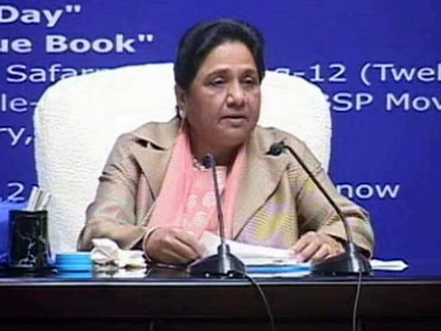 Video : Amid Low Key Birthday, Mayawati's High Spirited Attack On Rivals