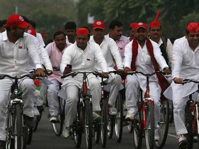 Video : Akhilesh Yadav Wins Cycle. Coming Soon, Grand Alliance With Congress