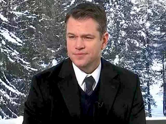 Video : Successful Trump Presidency Will Be Good For The World: Matt Damon To Prannoy Roy