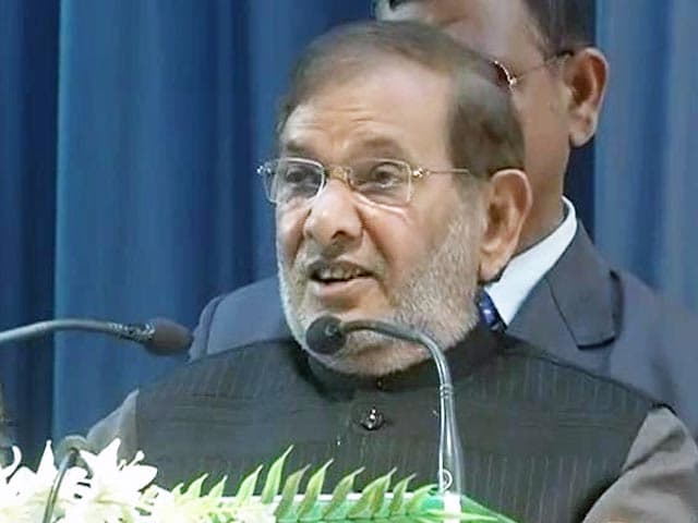 Video : Sharad Yadav Takes On Centre Day After Lalu Yadav Calls Him 'Our Leader'