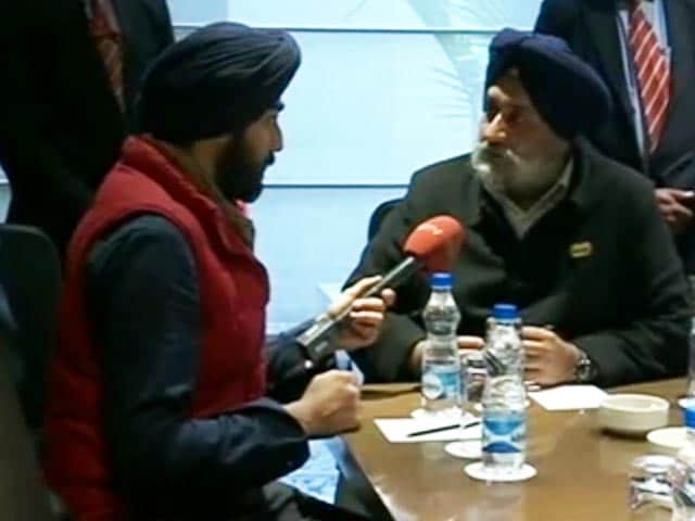 Video : Sukhbir Badal And <i>Aloo Ka Paranthas</i> In Rapid Fire Interview