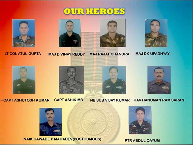 नियंत्रण रेखा पार कर सर्जिकल स्ट्राइक करने वाले जवानों को सम्मान