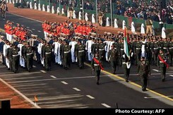 Republic Day 2017: UAE Soldiers Lead March At Parade On Rajpath Republic Day 2017: UAE Soldiers Lead March At Parade On Rajpath