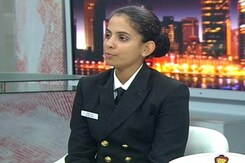 Republic Day 2017: Lt Aparna Nair Leads Navy Contingent Of 144 Young Soldiers Republic Day 2017: Lt Aparna Nair Leads Navy Contingent Of 144 Young Soldiers