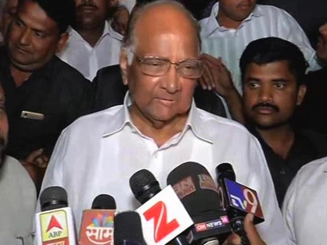 Video : With Sena Walking Away, BJP Could Head Towards Sharad Pawar