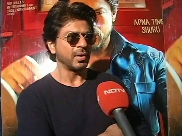 Video : If People Like The Film, Numbers Will Come: Shah Rukh Khan