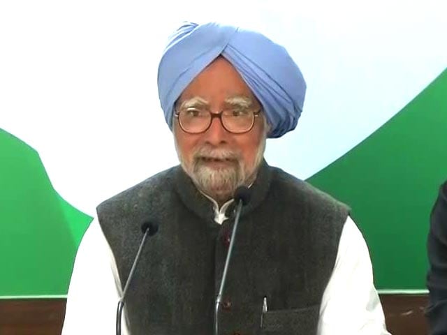 Indian Economy In A Mess, Says Ex-PM Manmohan Singh