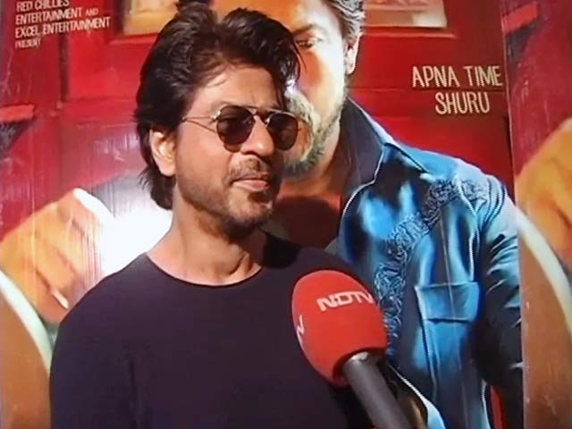 शाहरुख खान ने कहा - मैंने फिल्म 'रईस' को मन से चुना था