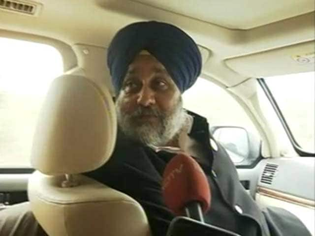 Video : Sukhbir Singh Badal On Why Arvind Kejriwal Really Wants To Win Punjab