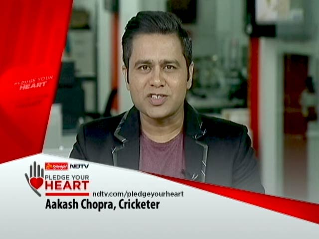 Video: Former Cricketer Aakash Chopra Lends His Support To Pledge Your Heart Campaign