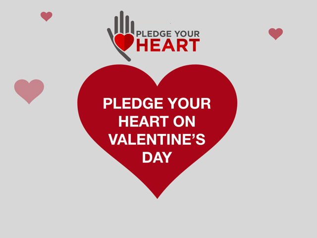 This Valentine's Day, Pledge Your Heart, Be An Organ Donor