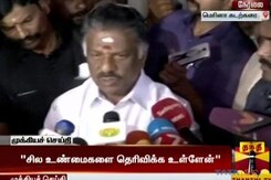Jayalalithaa Wanted Me As Chief Minister, I Was Forced To Resign: O Panneerselvam Jayalalithaa Wanted Me As Chief Minister, I Was Forced To Resign: O Panneerselvam
