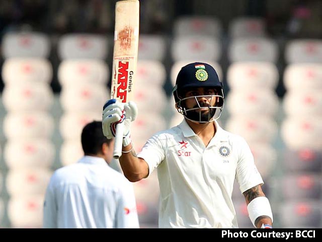 Video : Virat Kohli's Double Ton Puts Hosts In Command Of Hyderabad Test