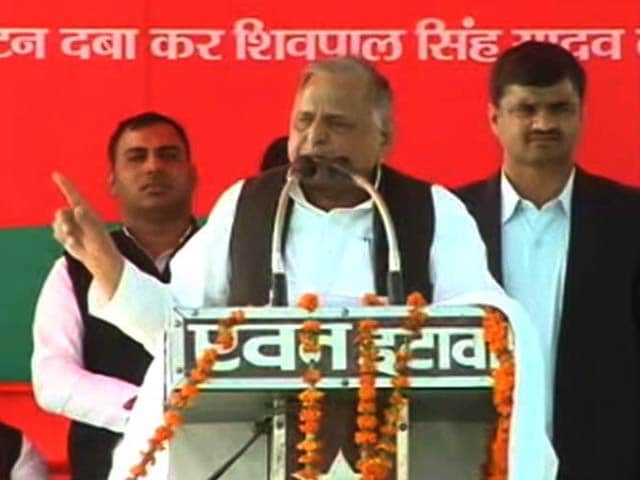 Video : UP Votes - And Mulayam Singh Campaigns Against Son Akhilesh Yadav