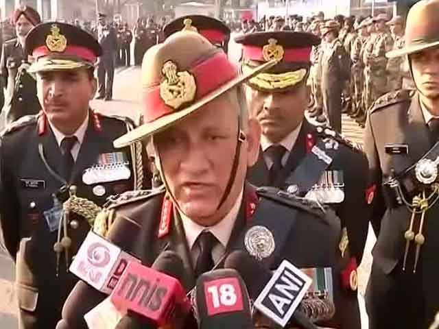 Video : Kashmiris Helping Terrorists Are 'Anti-Nationals', Says Army Chief