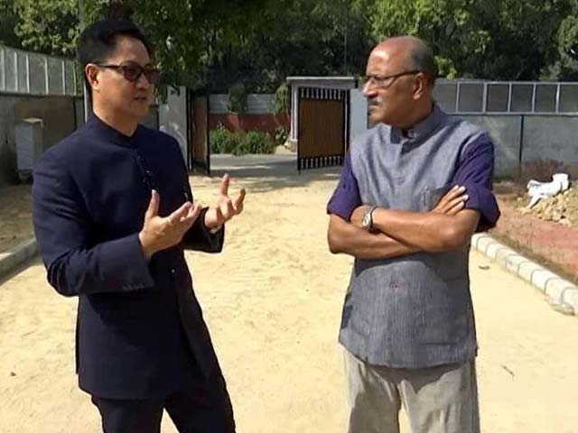 Army Chief's Comment On Kashmir Misinterpreted: Kiren Rijiju