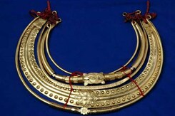 Pure Gold Moustache, Necklace Among KCR's Thanksgiving Gifts For Gods Pure Gold Moustache, Necklace Among KCR's Thanksgiving Gifts For Gods