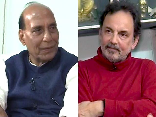 Without Akhilesh-Congress Alliance, BJP Would Cross 300: Rajnath Singh To NDTV