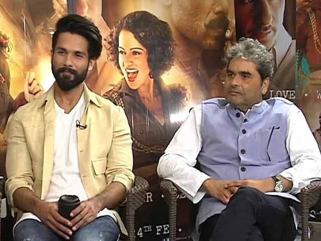 Shahid Kapoor Decodes <i>Rangoon</i> Director Vishal Bhardwaj