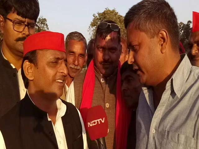 नेशनल रिपोर्टर : अखिलेश यादव ने कहा- 'गधे वाली बात मजाक में कही थी'