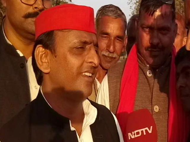 गधे वाली टिप्पणी मजाक थी : यूपी के मुख्यमंत्री अखिलेश यादव