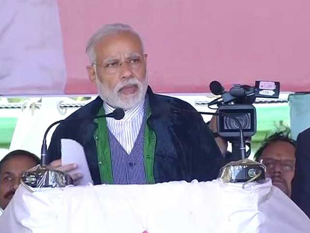 Video : What Congress Didn't Do In 15 Yrs In Manipur, BJP Will In 15 Months: PM Modi