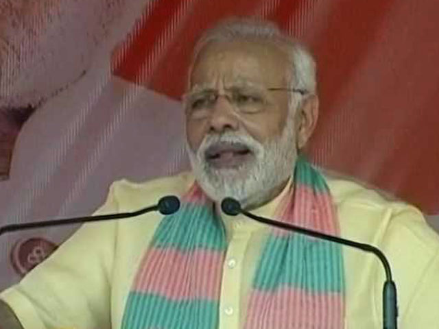 यूपी का महाभारत : पीएम मोदी बोले - GDP आंकड़ों ने बताया हार्वर्ड से ज्यादा दम 'हार्ड वर्क' में