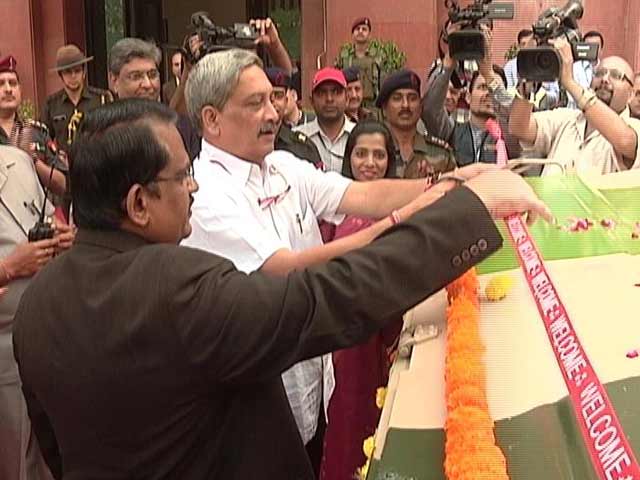 रासायनिक हमले से निपटने की तैयारी- रक्षा मंत्री मनोहर पार्रिकर