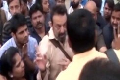 Sanjay Dutt's Security Roughs Up Media And Locals, Actor Apologises Sanjay Dutt's Security Roughs Up Media And Locals, Actor Apologises