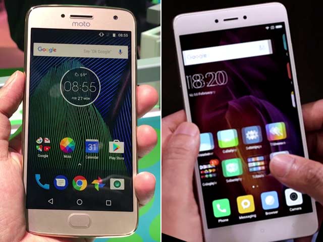 शाओमी रेडमी नोट 4 बनाम मोटो जी5 प्लस