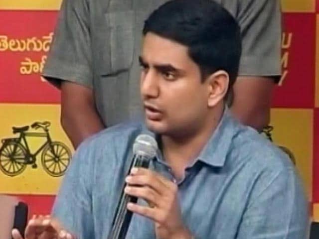 Video : I Can Explain, Says Chief Minister Naidu's Son About Very Good Fortune