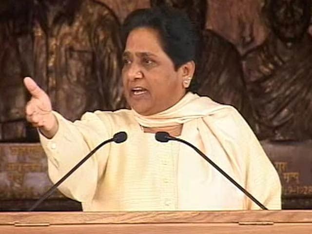 Video : BSP's Mayawati Blames Rigging Of Election Voting Machines For UP Defeat