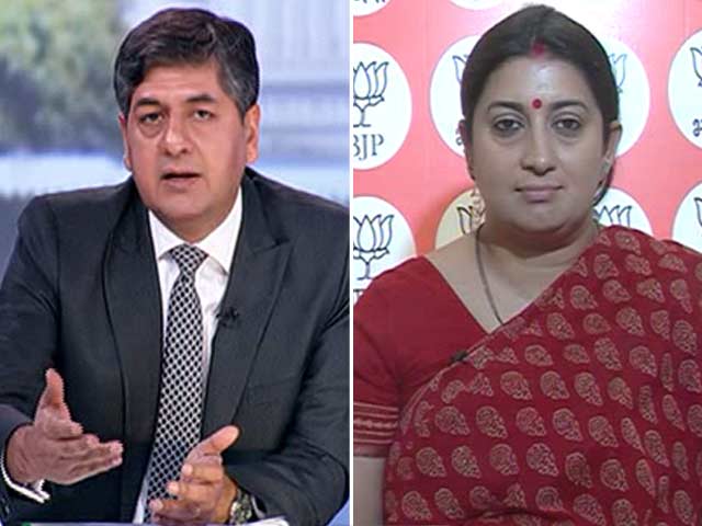 UP Muslims Have Voted On The Issues Of Development: Smriti Irani