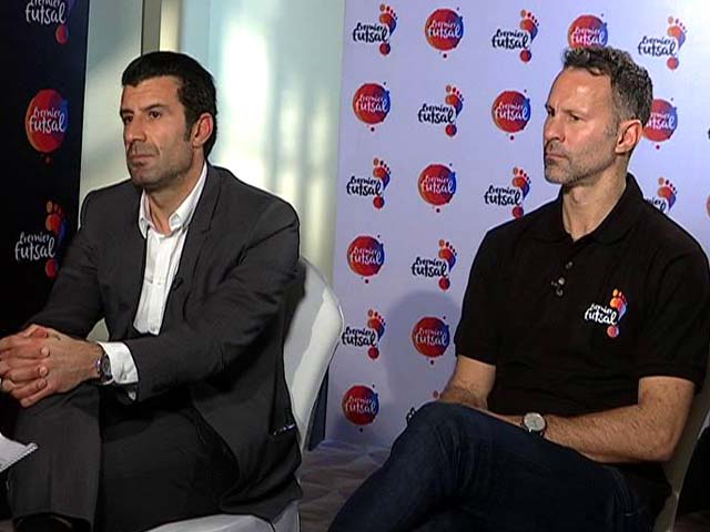 Luis Figo, Ryan Giggs Gung-Ho About Premier Futsal