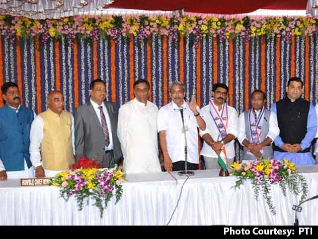 BJP's New Goa Allies Get Most Berths In Manohar Parrikar's Cabinet