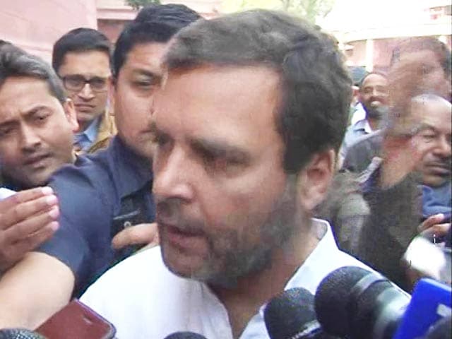 Video : In Ups And Downs, UP Is 'A Little Down': Rahul Gandhi On Winning 7 Seats