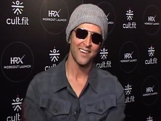 Video : Hrithik Roshan Wants To Help People Through His Fitness Video