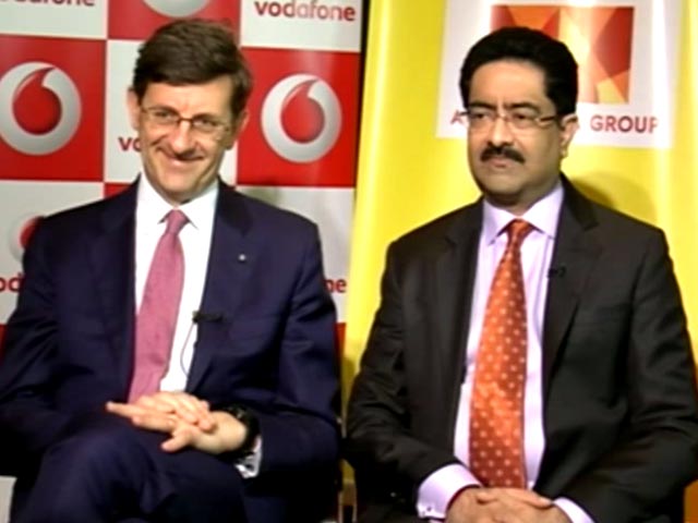 Kumar Mangalam Birla, Vittorio Colao Explain Vodafone- Idea Merger