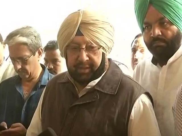 If Sidhu Does TV, Ministry Must Change: Chief Minister Amarinder Singh