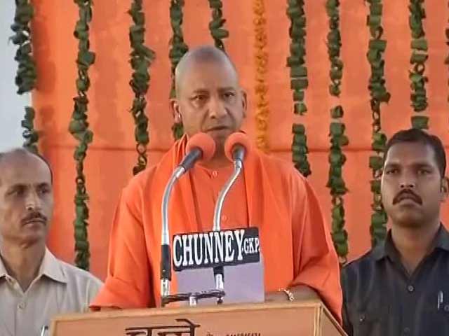 'Na Jaati, Na Mazhab', Promises Yogi Adityanath In Gorakhpur