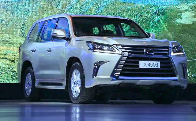 Lexus LX 450d India First Look