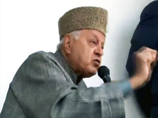 फारूक़ अब्दुल्ला बोले- पत्थरबाज देश के लिए लड़ रहे हैं