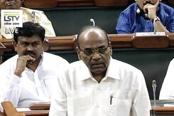 Sena MP Geete Charges At Aviation Minister; Rajnath Singh, Others Intervene Sena MP Geete Charges At Aviation Minister; Rajnath Singh, Others Intervene