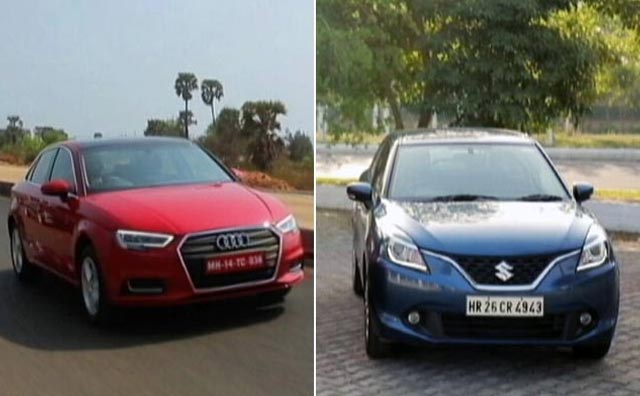 Baleno RS And Audi A3 Facelift