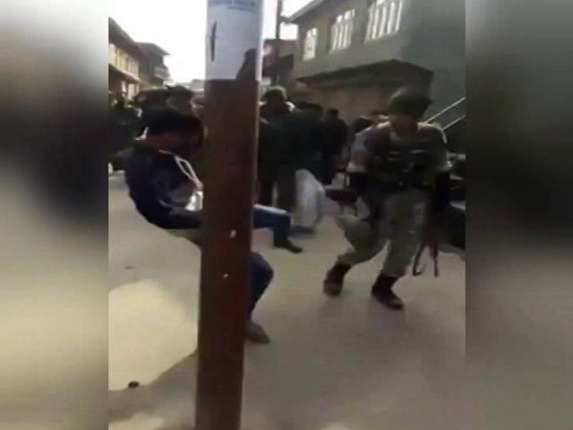 Young Men Seen In Video Heckling Jawan In Srinagar Charged In Police Complaint